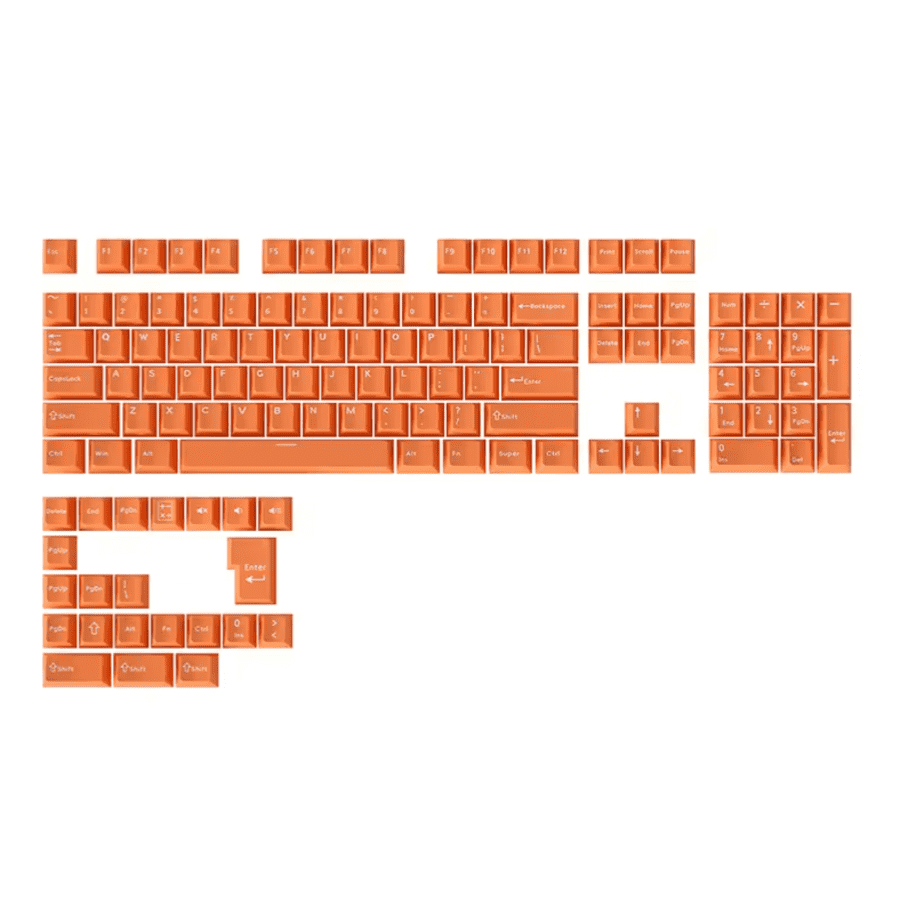 126-Key Doubleshot PBT Mechanical Keyboard Keycaps: $6.09