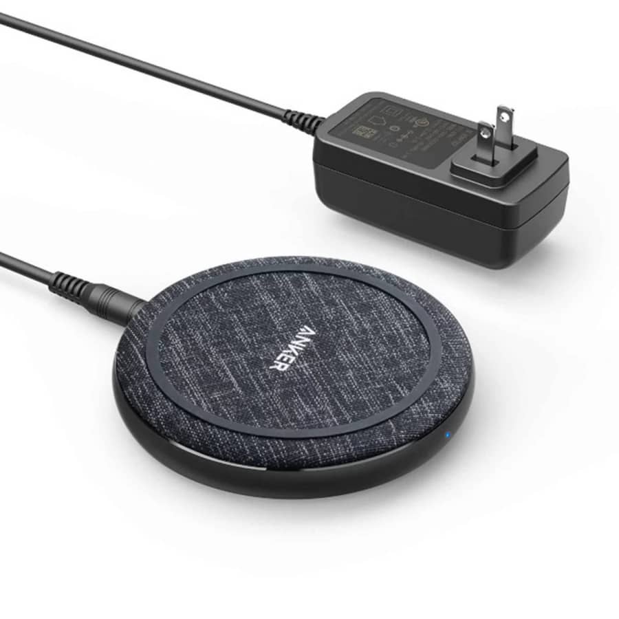 Anker PowerWave II 15W Qi Wireless Charging Pad: $15