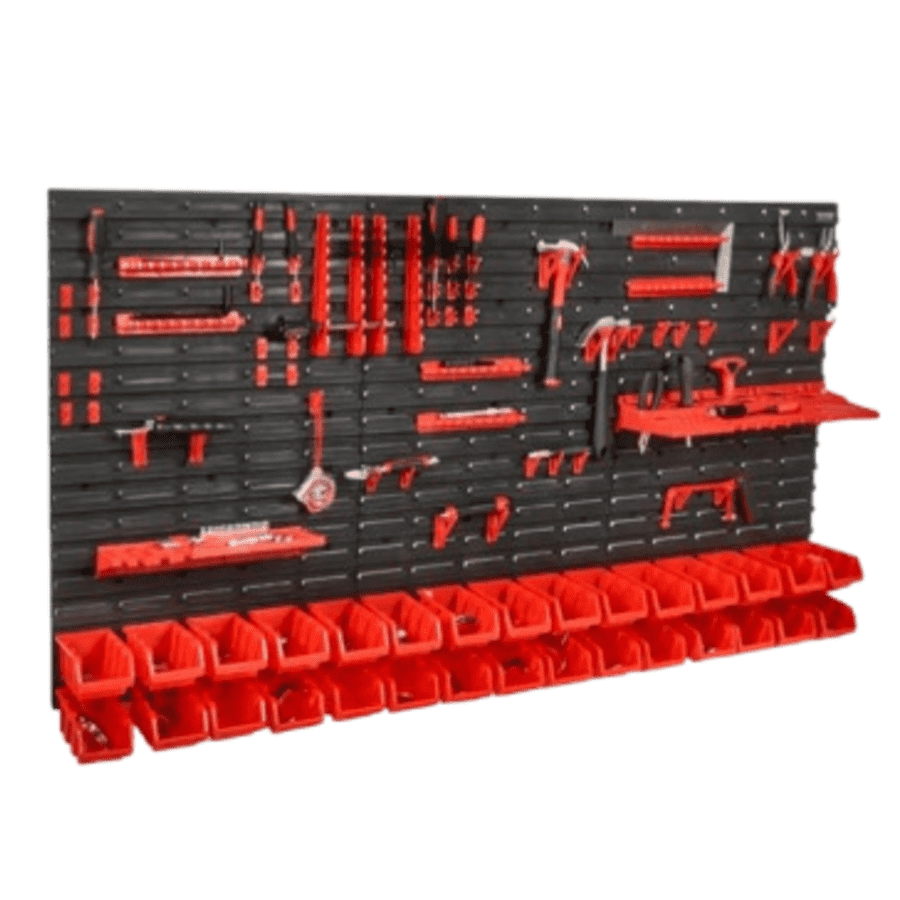 Vevor Wall-Mounted 30-Bin Rack Organizer: $29.92 Vevor Wall-Mounted 30-Bin Rack Organizer: $29.92