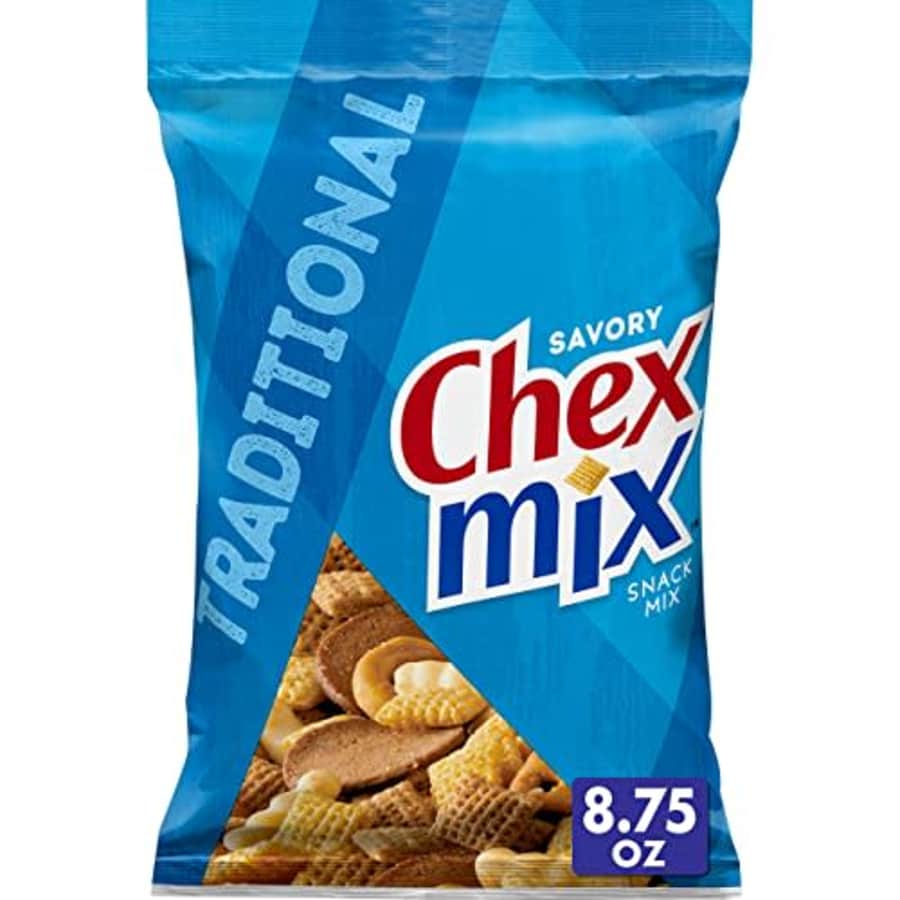 Chex Mix Traditional Savory 8.75-oz. Snack Bag: $2.49 Chex Mix Traditional Savory 8.75-oz. Snack Bag: $2.49
