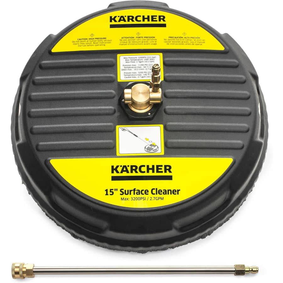 Karcher 15" Pressure Washer Attachment: $46 Karcher 15" Pressure Washer Attachment: $46