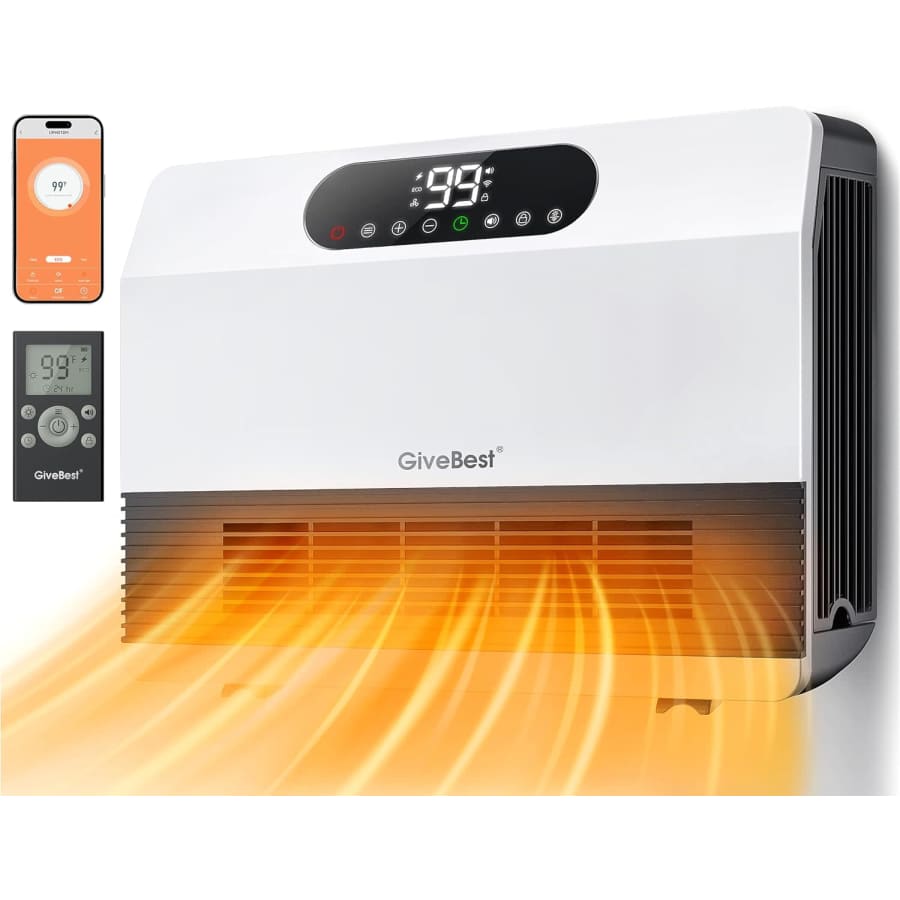 GiveBest 1500W Electric Wall Heater: $62.99