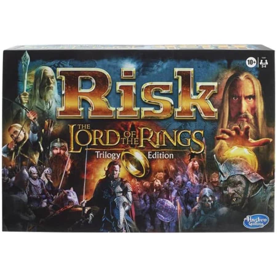 Hasbro Gaming Risk: The Lord of The Rings Trilogy Edition: $39 Hasbro Gaming Risk: The Lord of The Rings Trilogy Edition: $39