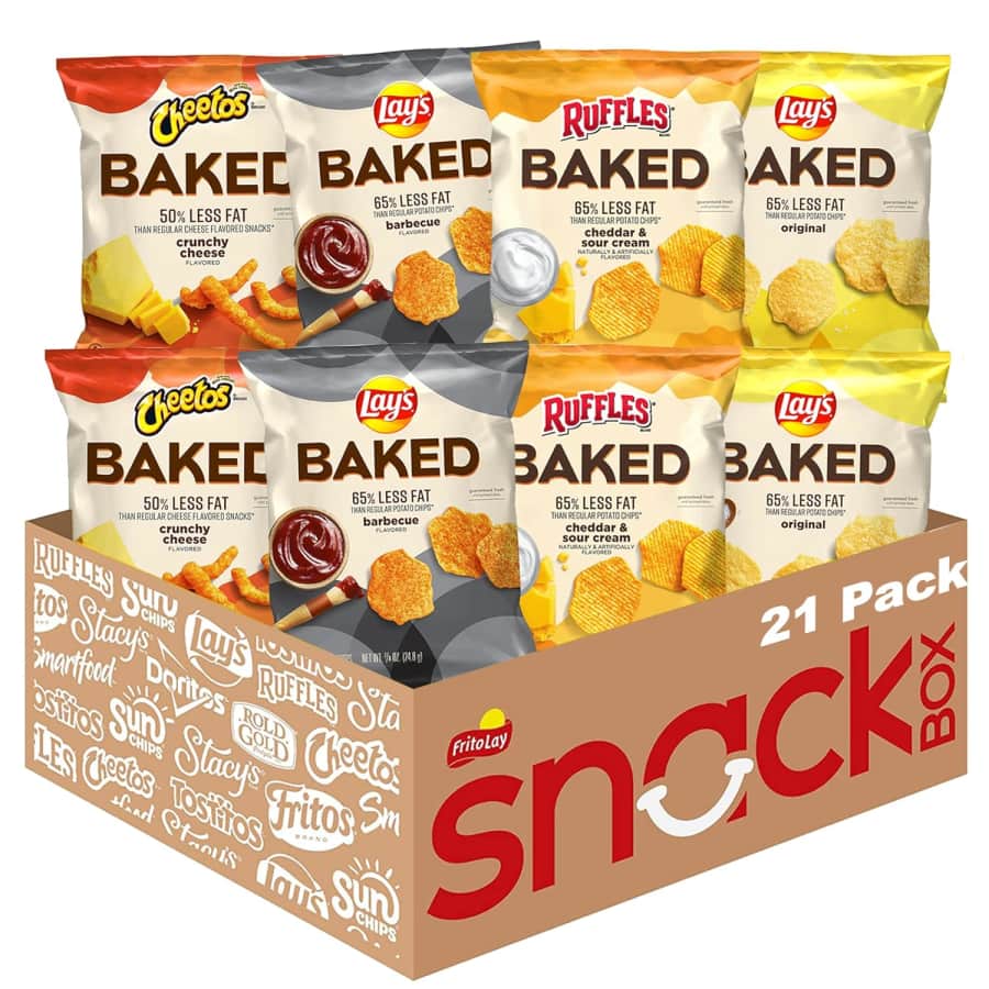 Frito Lay Frito-Lay Baked Variety Pack 21-Pack: $11 w/ Subscribe & Save Frito Lay Frito-Lay Baked Variety Pack 21-Pack: $11 w/ Subscribe & Save