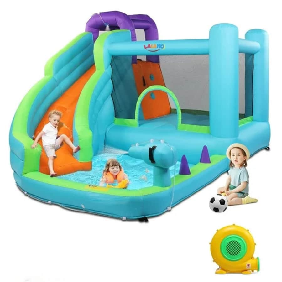 Ktaxon Kids' Inflatable Water Slide Park with Air Blower: $261