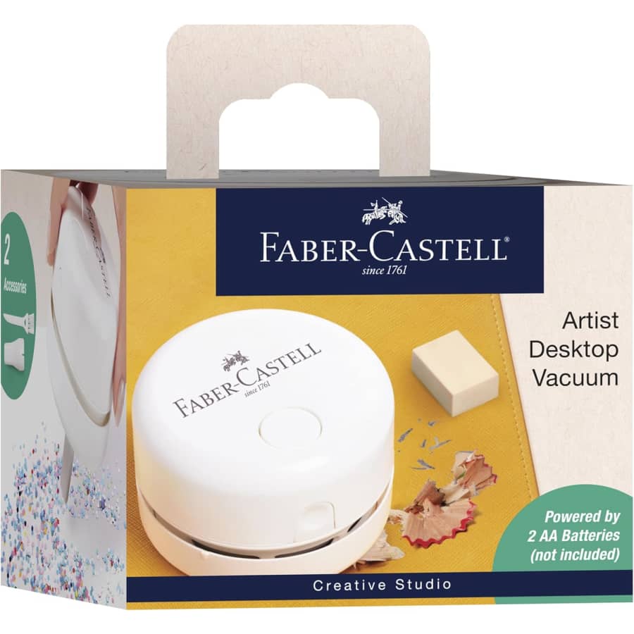 Faber-Castell Artist Desktop Vacuum: $9.99 Faber-Castell Artist Desktop Vacuum: $9.99
