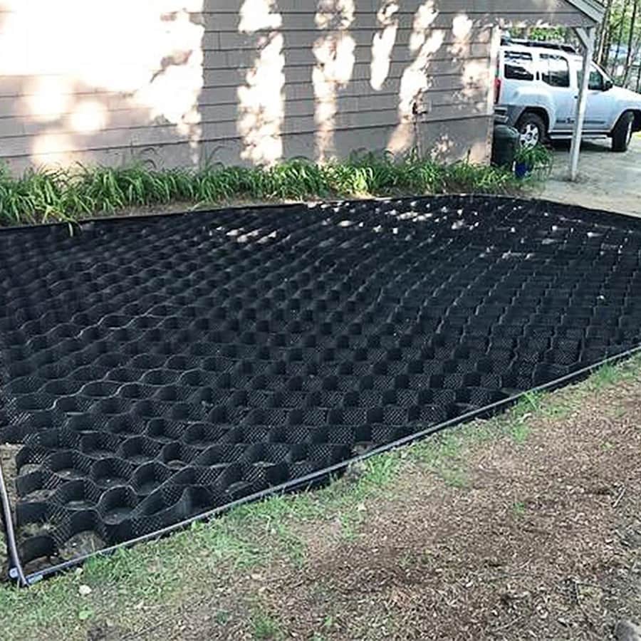 Bentism 9x17-ft. Stabilization Geo Grid for Sloped Driveways: $45 Bentism 9x17-ft. Stabilization Geo Grid for Sloped Driveways: $45