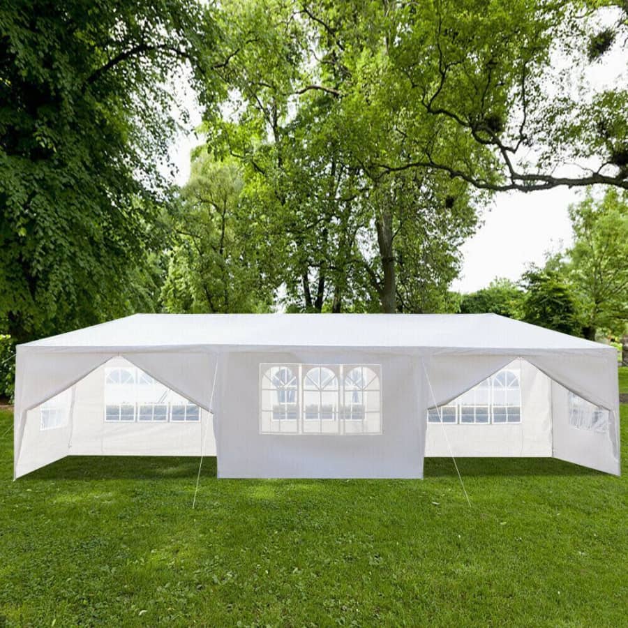 10x30-Foot Party Canopy Tent: $82 10x30-Foot Party Canopy Tent: $82