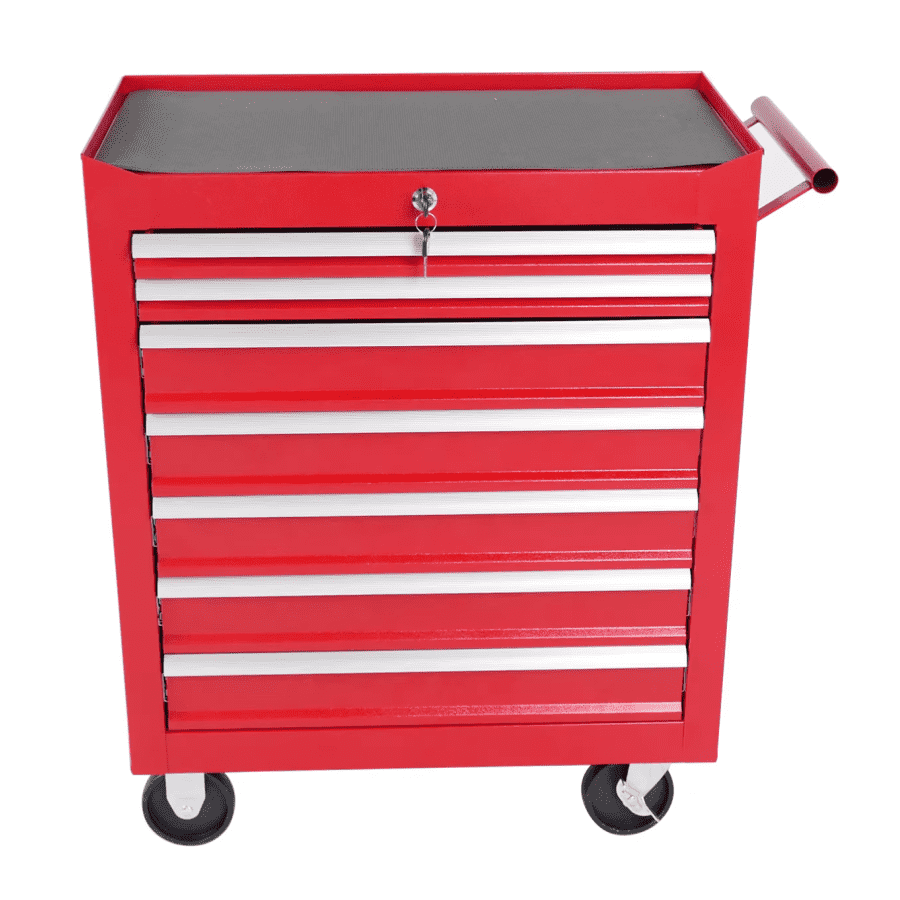 7-Drawer Metal Rolling Tool Chest with Wheels: $162