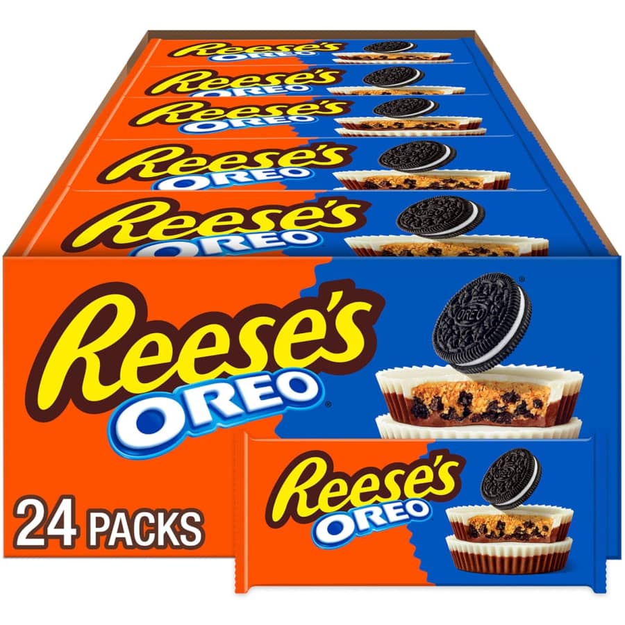 Reese's Oreo 1.4-oz. Cups 24-Pack: $23.99 Reese's Oreo 1.4-oz. Cups 24-Pack: $23.99