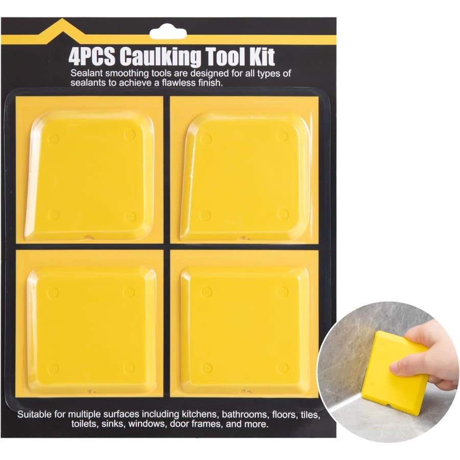 Silicone Caulking Tool 4-Pack: $8