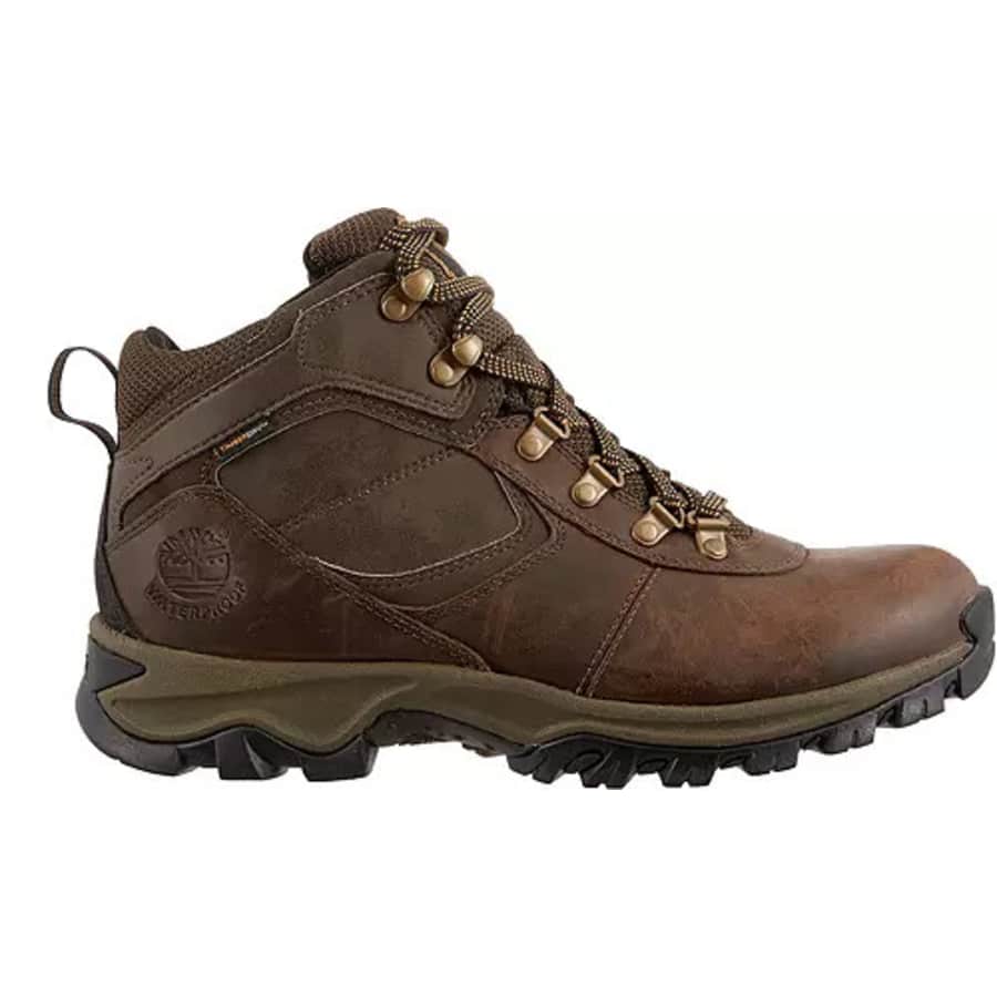 Timberland Men's Mt. Maddsen Mid Waterproof Hiking Boots: $75 Timberland Men's Mt. Maddsen Mid Waterproof Hiking Boots: $75