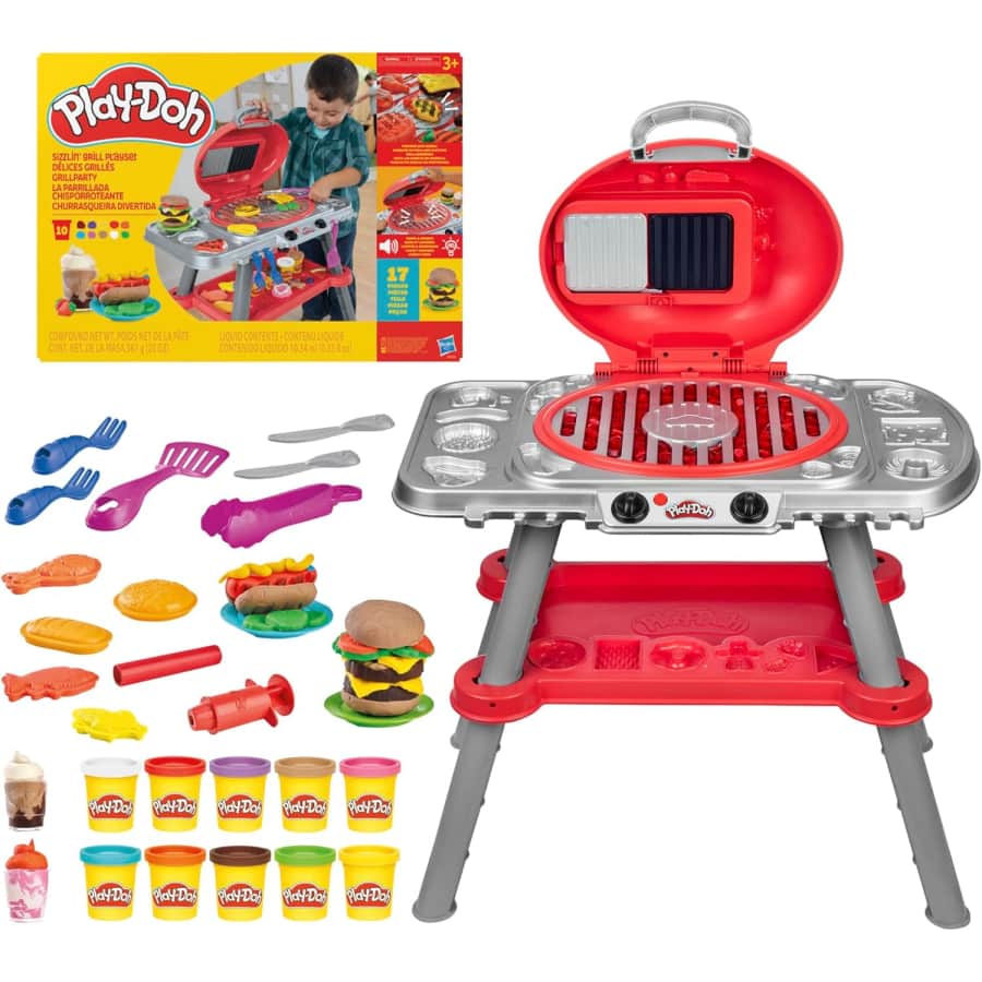 Play-Doh Sizzlin' Grill Playset: $30