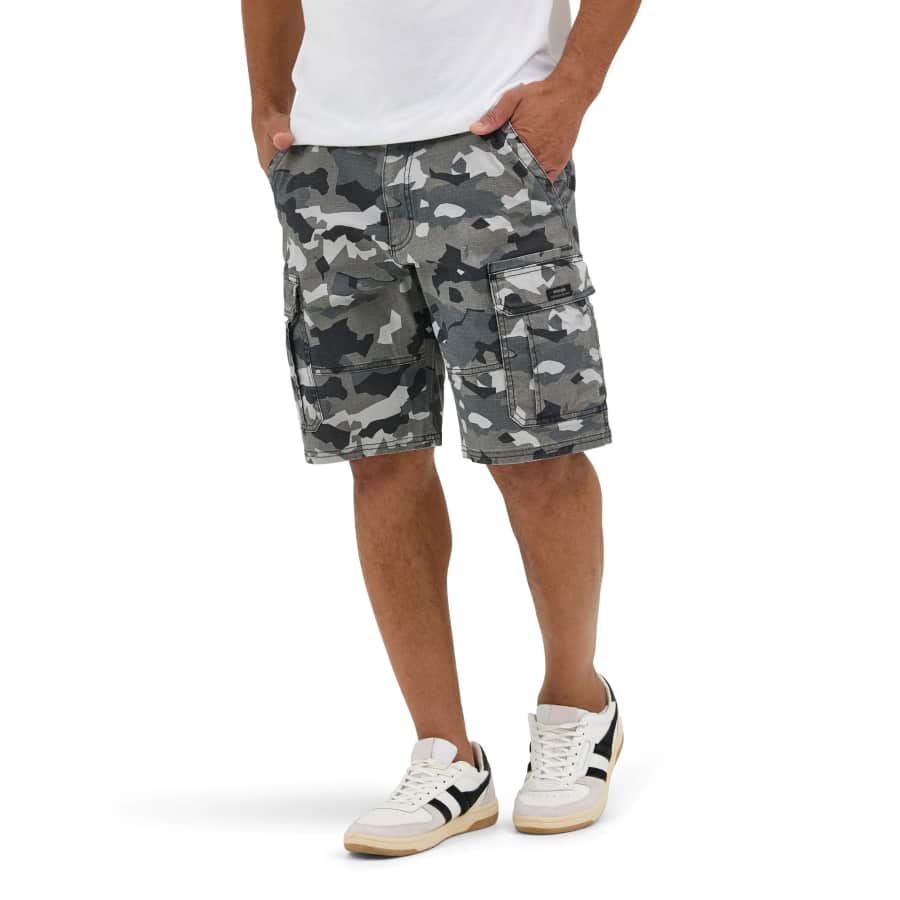 Wrangler Men's 10" Stretch Cargo Shorts: $17.98 Wrangler Men's 10" Stretch Cargo Shorts: $17.98