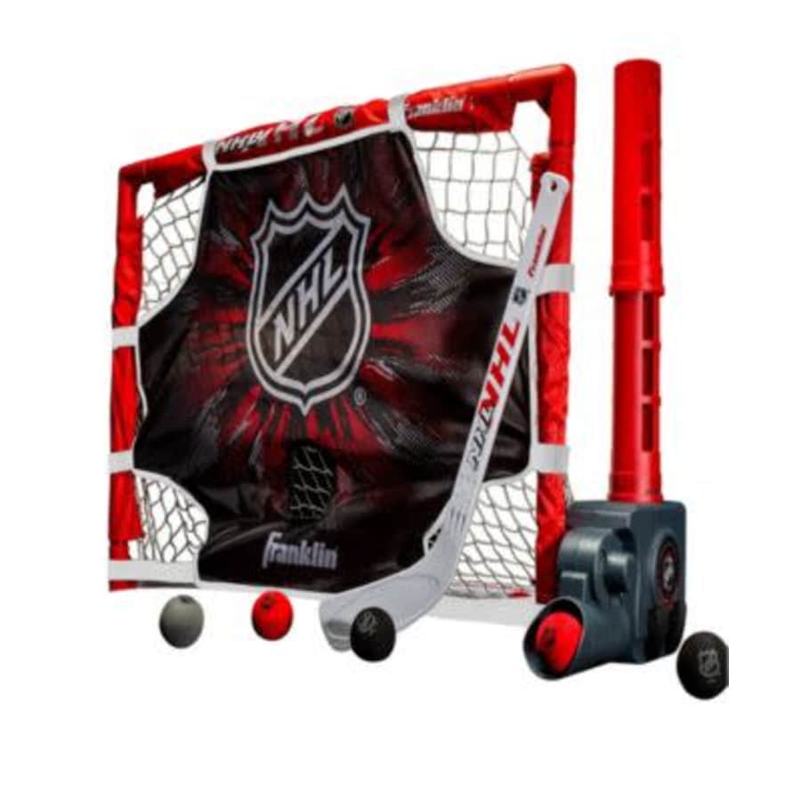 Franklin Sports NHL Mini Hockey Passer & Goal Set: $34.99 Franklin Sports NHL Mini Hockey Passer & Goal Set: $34.99