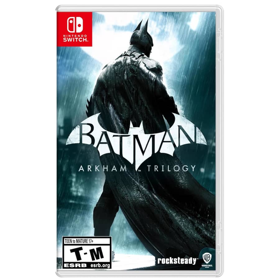 Batman: Arkham Trilogy For Nintendo Switch: $30 Batman: Arkham Trilogy For Nintendo Switch: $30