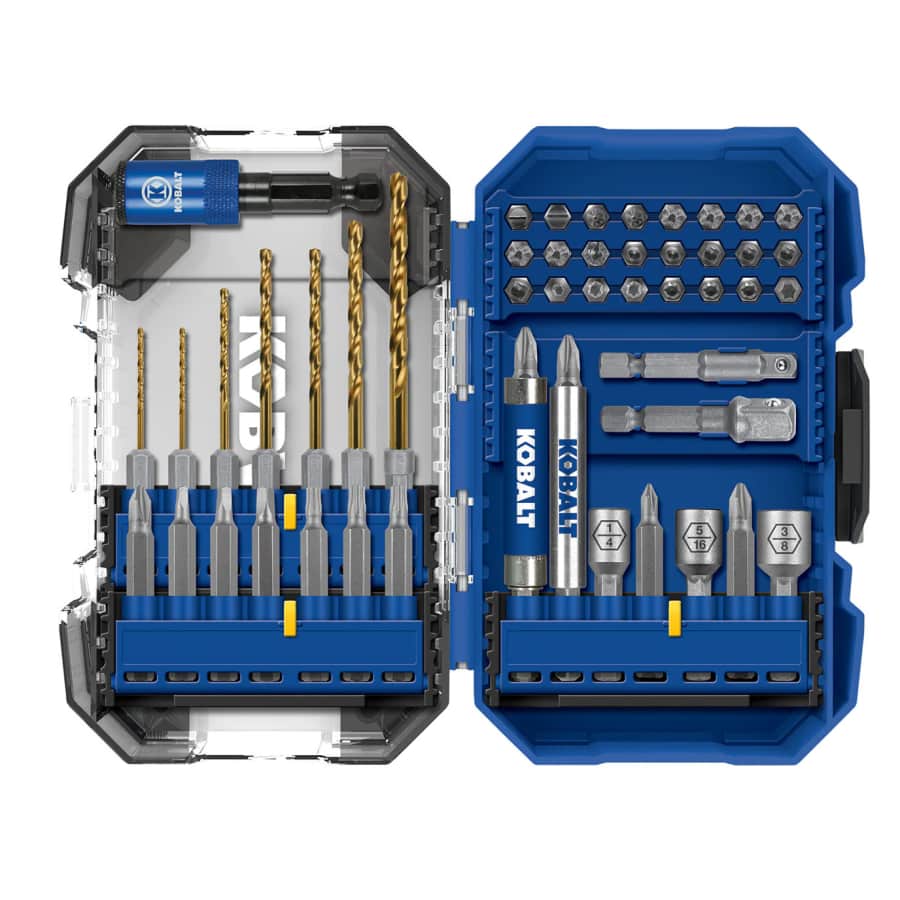 Kobalt 50-Piece Screwdriver Bit Set: $15 Kobalt 50-Piece Screwdriver Bit Set: $15