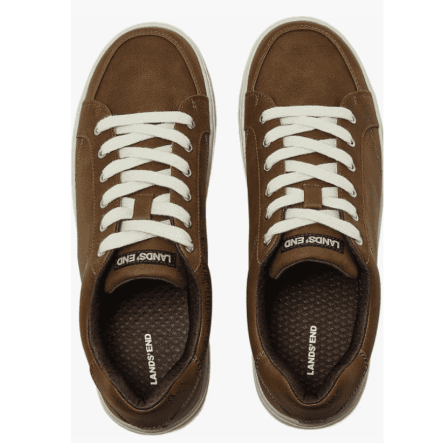 Lands' End Men's All Day Comfort Sneakers: $40 Lands' End Men's All Day Comfort Sneakers: $40