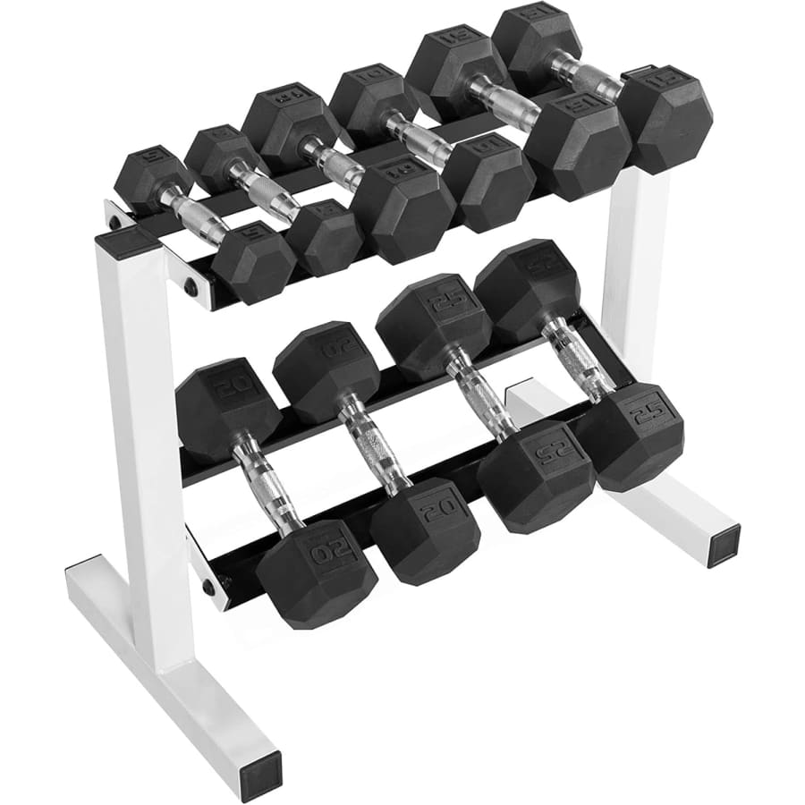 CAP 150-lb. Dumbbell Set with Rack: $157.99 w/ Prime CAP 150-lb. Dumbbell Set with Rack: $157.99 w/ Prime
