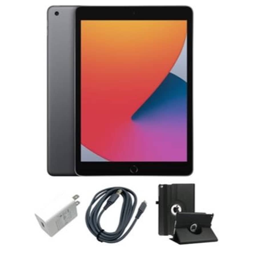 Refurb Apple iPad 10.2" 32GB WiFi Tablet (2020) w/ Folio Case: $129.99