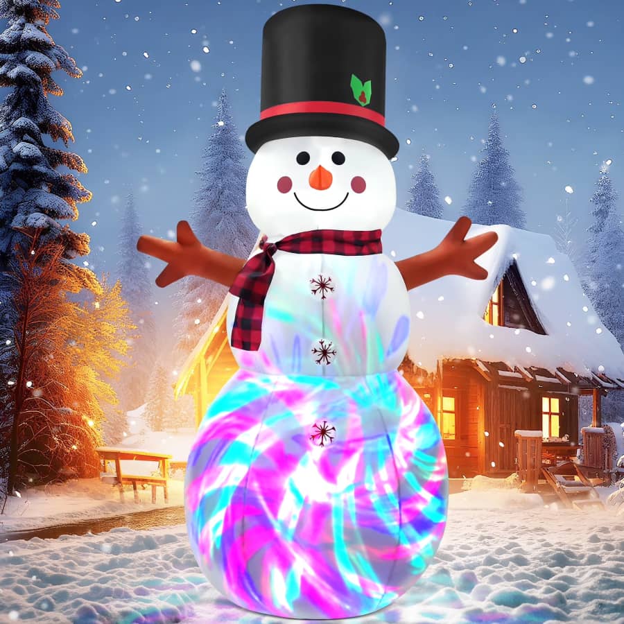 Iznen 6-Foot Christmas Inflatable Snowman: $29.99 Iznen 6-Foot Christmas Inflatable Snowman: $29.99