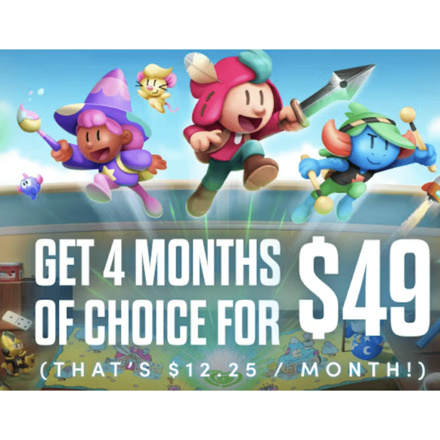 Humble Choice 4-Month Plan: $12.50/mo.