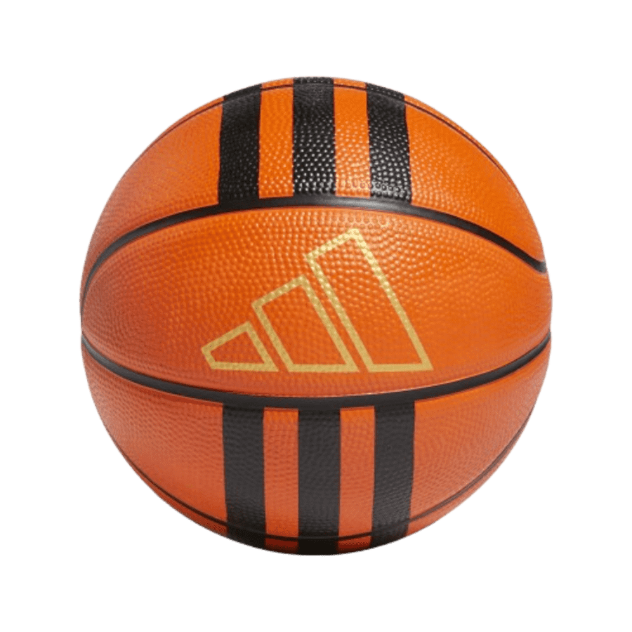 adidas 3-Stripes Rubber Mini Basketball: $6.75