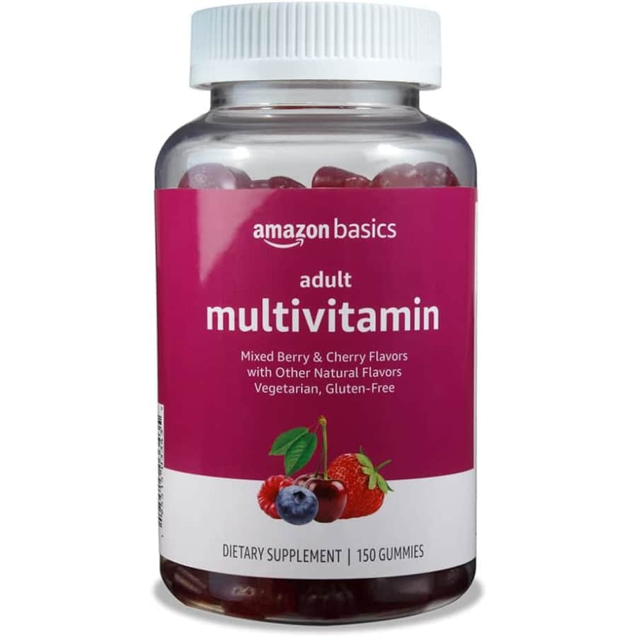 Amazon Basics 150-Count Adult Multivitamin Gummies: $7.50 w/ Subscribe & Save Amazon Basics 150-Count Adult Multivitamin Gummies: $7.50 w/ Subscribe & Save