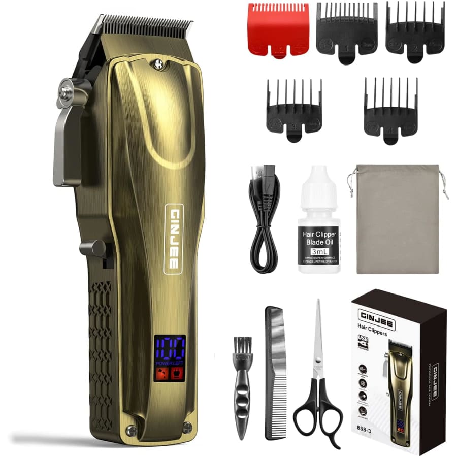 GinJee Cordless Hair Clippers: $14.99