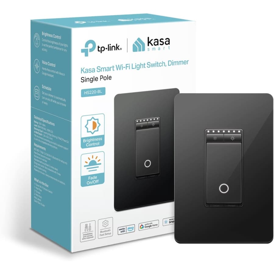 Kasa Smart Dimmer Switch: $16.99