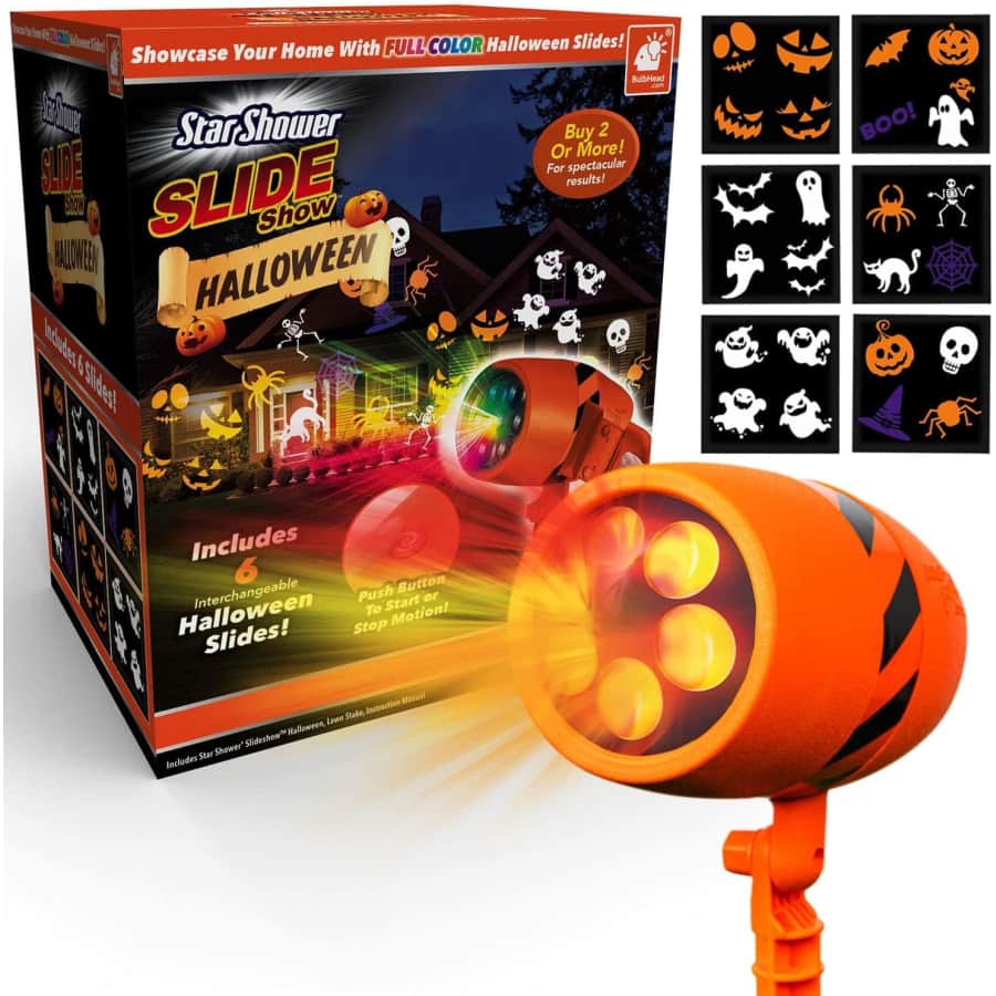 Star Shower Halloween LED Projector: $13 Star Shower Halloween LED Projector: $13