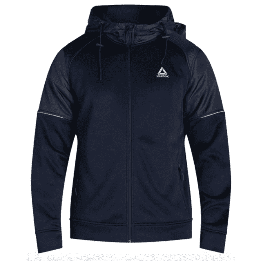 Reebok Men's Hooded Sweater Fleece Jacket (L sizes): $14 Reebok Men's Hooded Sweater Fleece Jacket (L sizes): $14