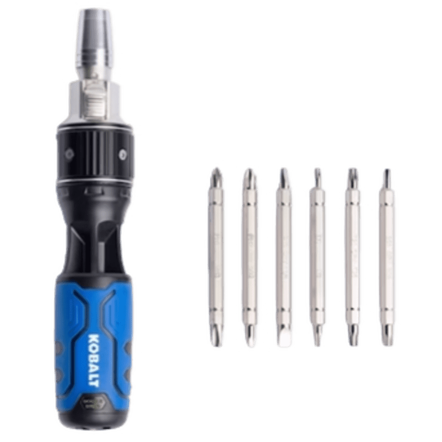 Kobalt 12-in-1 Double Drive Multi-bit Screwdriver Set: $8.98 Kobalt 12-in-1 Double Drive Multi-bit Screwdriver Set: $8.98