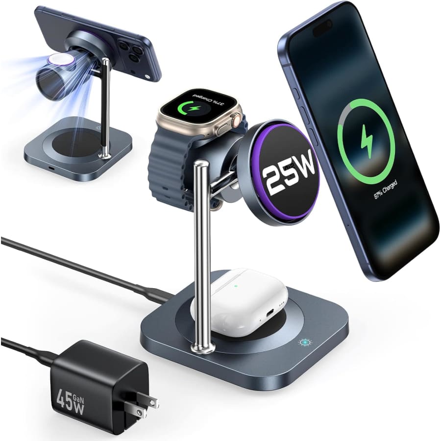 Qi2 3-in-1 25W Fast Charger with Cooling Fan: $40 w/ Prime