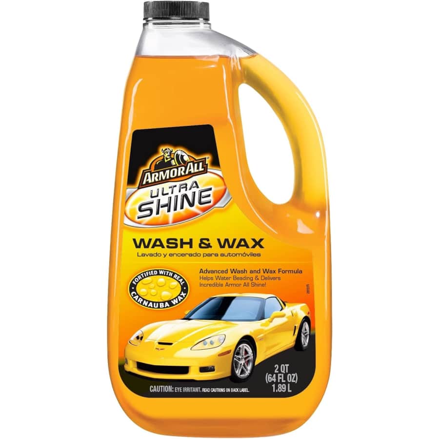 Armor All Ultra Shine 64-oz. Car Wash and Car Wax: $5.48