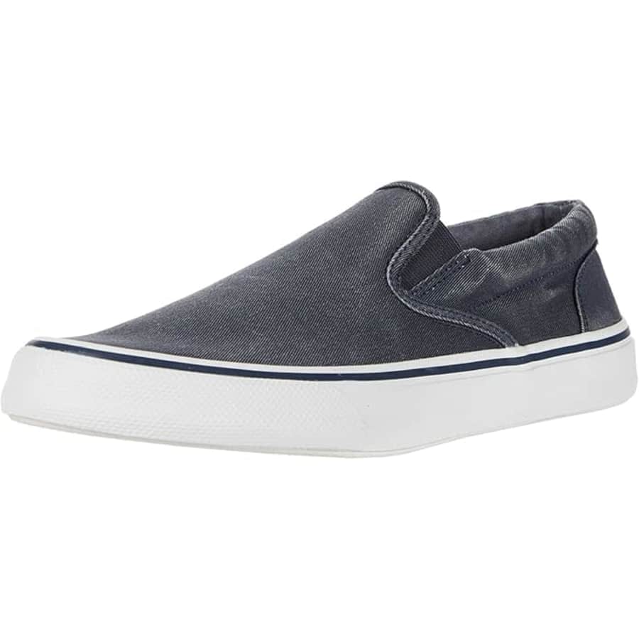Sperry Men's Striper II Slip-On Sneakers: $35 Sperry Men's Striper II Slip-On Sneakers: $35