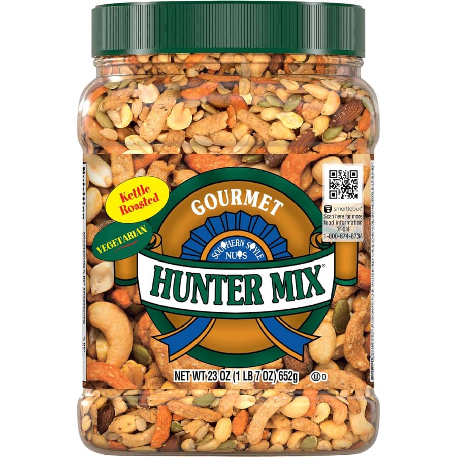 Southern Style Nuts Gourmet Hunter Mix 23-oz. Jar: $5.72 via Sub & Save Southern Style Nuts Gourmet Hunter Mix 23-oz. Jar: $5.72 via Sub & Save