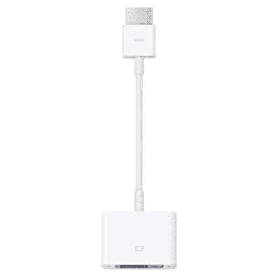 Apple HDMI to DVI Adapter: $8.99
