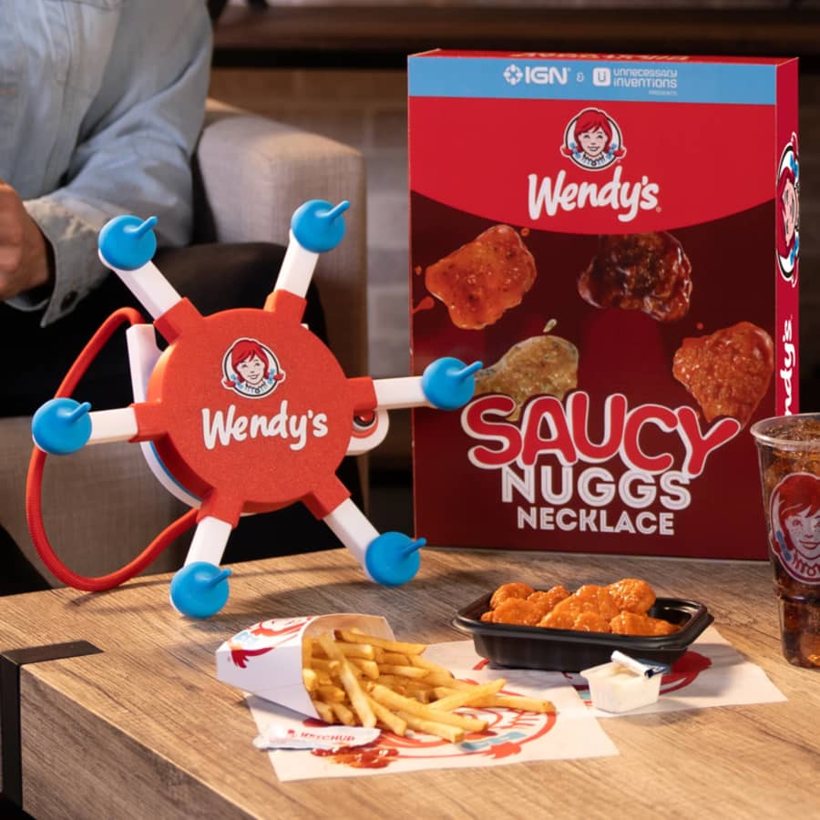 Wendy's Saucy Nuggs Necklace: Preorders for $40 Wendy's Saucy Nuggs Necklace: Preorders for $40