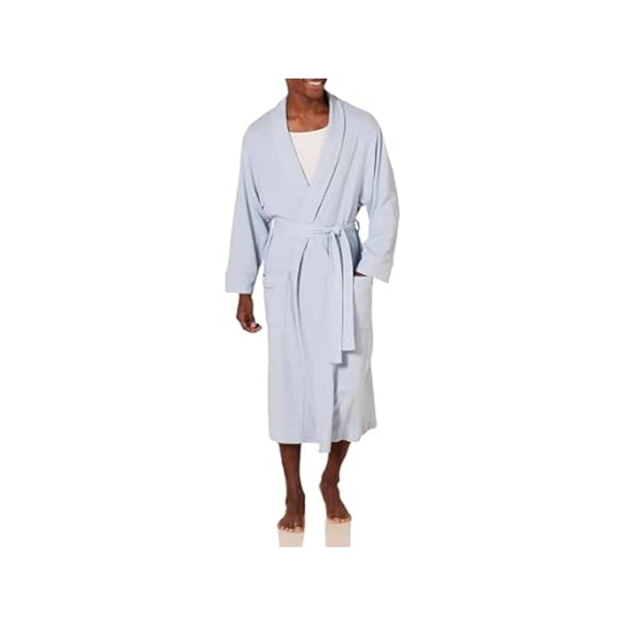 Amazon Essentials Men's Waffle Robe: $9.99