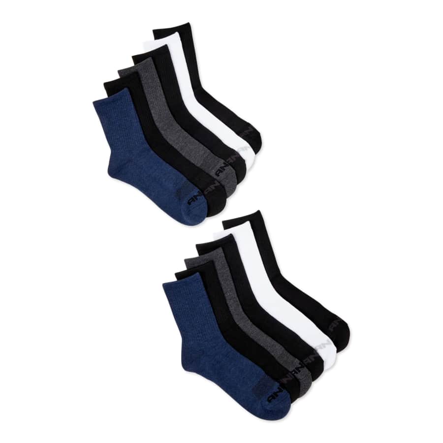 And1 Men's Crew Socks 12-Pack: $4.92 And1 Men's Crew Socks 12-Pack: $4.92