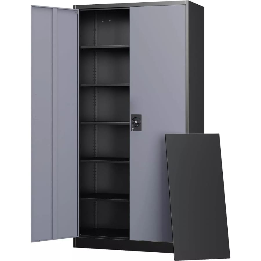 71" Metal Storage Cabinet: $126, 36" for $80 71" Metal Storage Cabinet: $126, 36" for $80