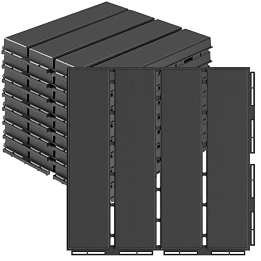 Goovilla 12x12" Plastic Interlocking Deck Tiles 9-Pack: $27.47 Goovilla 12x12" Plastic Interlocking Deck Tiles 9-Pack: $27.47