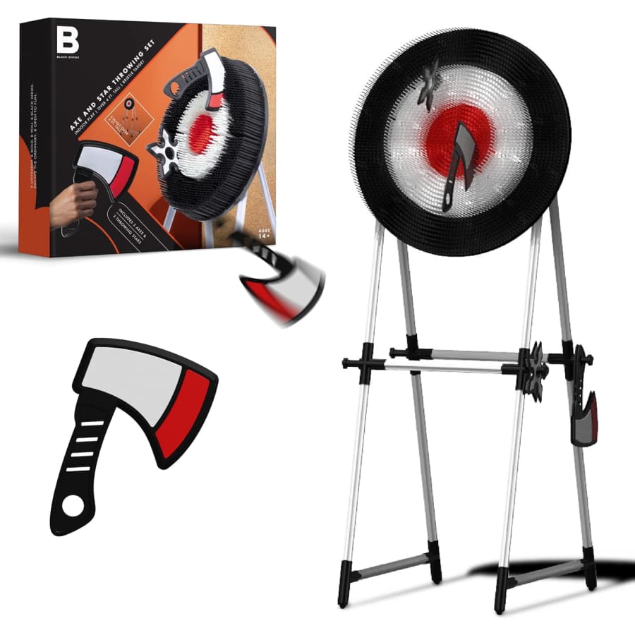 Black Series Axe Throwing Target Set: $30