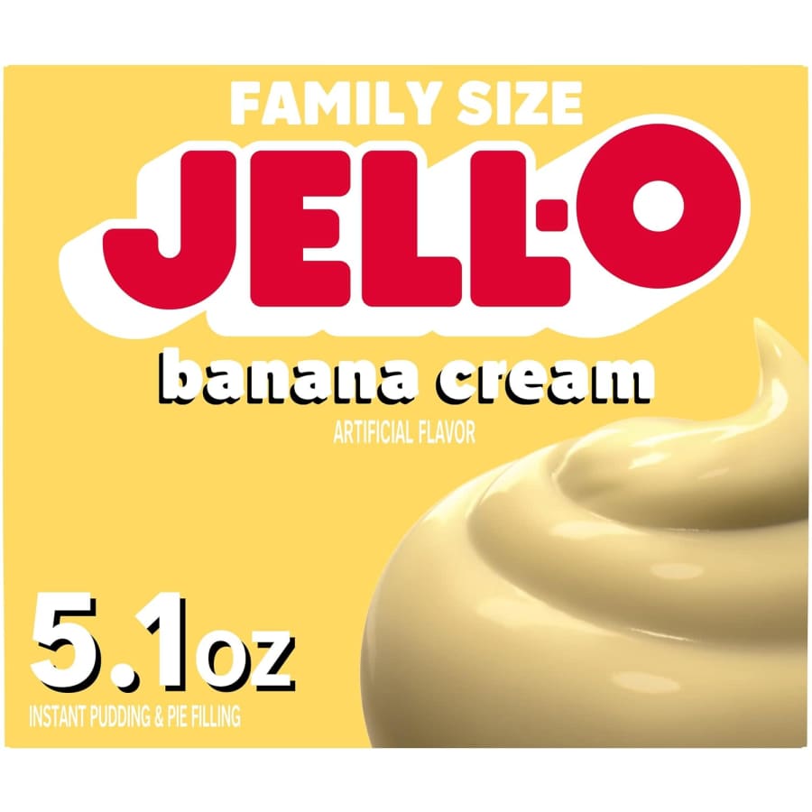 Jell-O Banana Cream 5.1-oz. Instant Pudding & Pie Filling Mix: $1.15 via Sub & Save