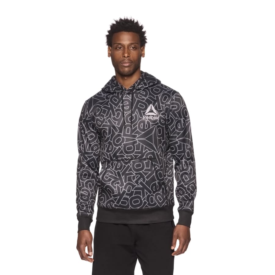 Reebok Men's All Over Print Hoodie: from $13