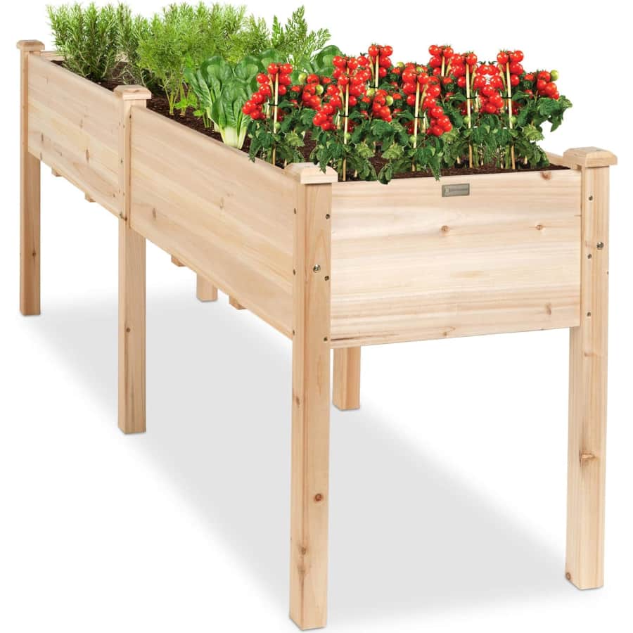 Best Choice Products 72x23x30" Raised Garden Bed: $130 Best Choice Products 72x23x30" Raised Garden Bed: $130