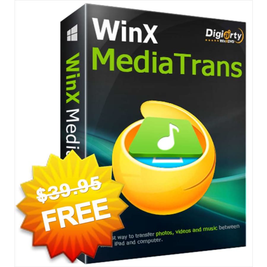 WinX MediaTrans V8.0 Ultimate iPhone iPad Manager for PC and Mac: Free