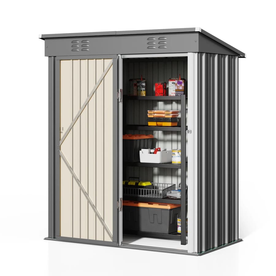 sofer 5x3-Foot Outdoor Storage Shed: $109.98 sofer 5x3-Foot Outdoor Storage Shed: $109.98