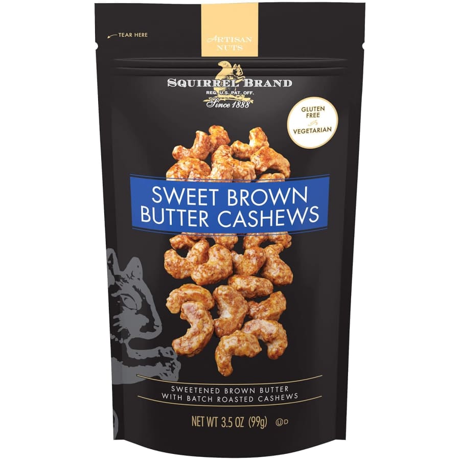 Squirrel Brand 3.5-oz. Sweet Brown Butter Cashews: $2.08 w/ Sub & Save